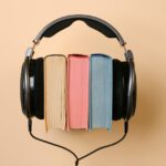 słuchawki i książki