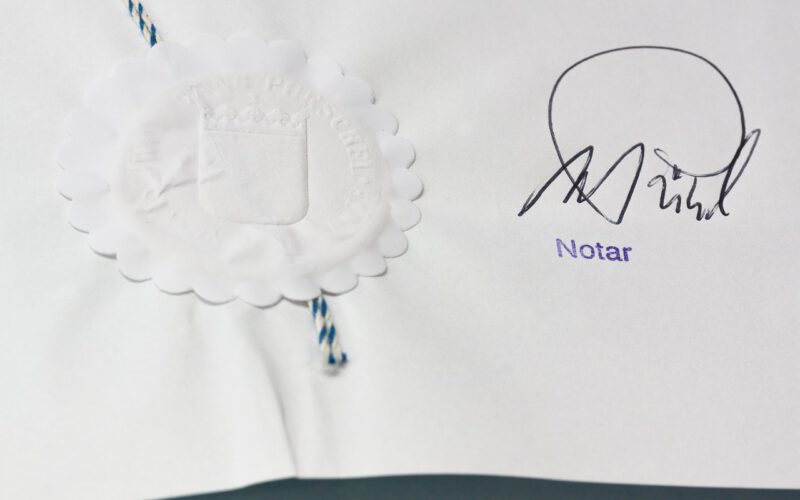 notarialne poswiadczenie podpisu